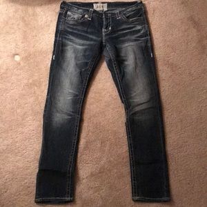 Big Star Low Rise Skinny Jeans